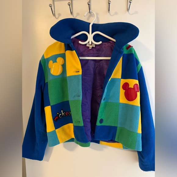 Disney Jackets & Blazers - Disney Color Block Mickey Women Puffer Jacket